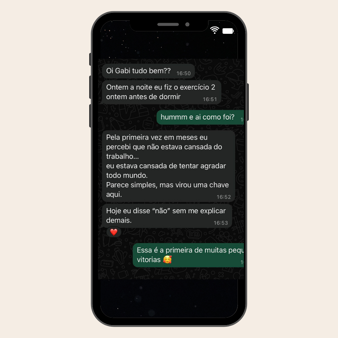 Depoimento de cliente satisfeita com o SOS Autoestima